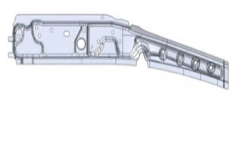 Front side panel rack A9606360016