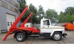 Gantry loader 468306-9 on chassis GAZ C41R13