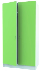 Medical cabinet single-section double-door SHOM 2/2-01 "Aibolit".