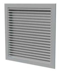 Canal-RKO galvanised non-adjustable duct grille, Canal-RKA aluminium non-adjustable duct grille