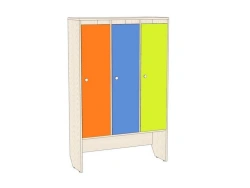 3-section cupboard for children's clothes Article No.: SHDR-01.03