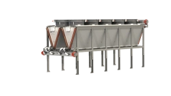 Industrial heat exchange equipment - passive radiators (heat exchangers) of modular type FreeCold Gamma series