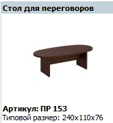 "Premier" Conference table article PR 153