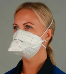 Filter type personal respiratory protection equipment for protection against aerosols: respirator NEVA-109 FFP1 NR D