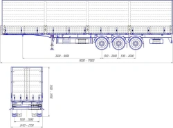 Tilt semitrailer PT-3