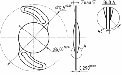 Aquamarine NanoCrystalline Intraocular Lens in version ACZ12.03IOL /KIT