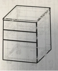 Mobile cabinet TM-3