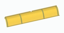 Ceiling panel left-hand section B 621320-5702217