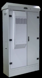 Vandal-proof telecoms cabinet for outdoor installation RT-CBN-TUD-C3-CF