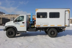 Mobile workshop with CMU produced by INMAN JSC (IM 20, IM 25, IM 50, IM 55, IM 77), modification 2322RM on the basis of GAZ S ch