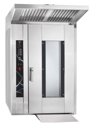 Rotary baking cabinet RPSh-18-8-6-6LR (complete with stud-trolley TSHG-18 on 18 levels).