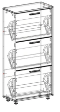 Shoe cabinet