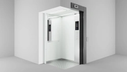 Electric passenger lift of SPBLZ MRL model without machine room, capacity 400 kg. inclusive, with speed e