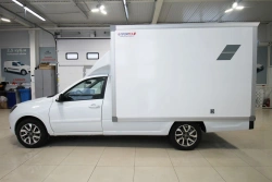 Van for the carriage of foodstuffs, type GRNTP, modification GRNTPE, category N1 on the basis of vehicles