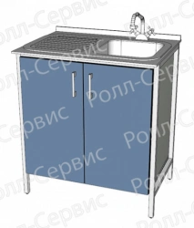 Laboratory cabinet with sink TM-2