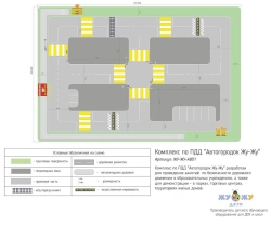 Complex on traffic rules "Zhu-Zhu Auto-torodok" ZhU-Zhu-AV01
