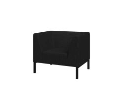 Upholstered office armchair of "Comus Mebel Bonus" series