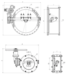 Sealed ventilating valve KG