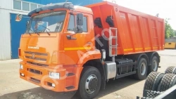 Dumper truck on KamAZ 6520 chassis of modification 338236B