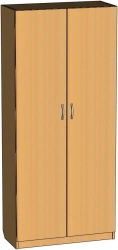 Wooden wardrobe