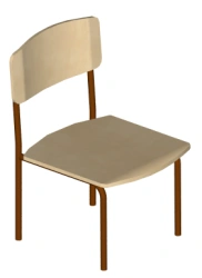 Stool for children with constant parameters