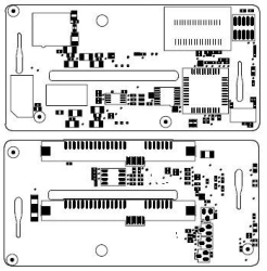 Rear extension disc module 2xSFF YADRV.469555.071