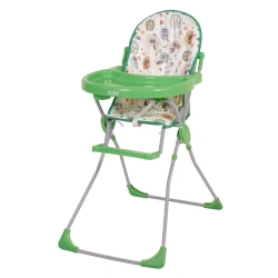 Selby highchair 152 "Owls" green, article number 0001290-05