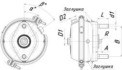 Brake chamber type 27 25.3519312-47