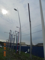 Fixed electric lighting support type OGKLI