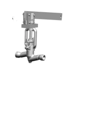 Butterfly valve 1193-32-P DN32/PN25