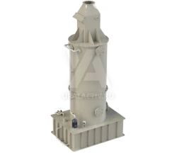 Vertical type HIMVENT gas washer VM-2