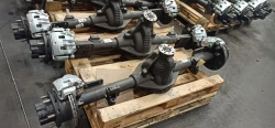 Rear axle with brakes and hubs 2217-2400012-60