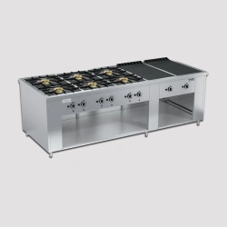 Gas cooker PRG-IIA-10-2 "Maxi"