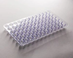 Disposable 72-well polymer immunoassay plate (transparent). Item No.: M-09