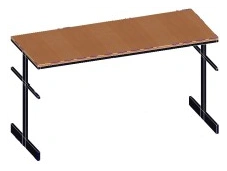 Six-seater dining room table Art.U.09.11.1
