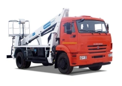 AGP-18T autohydraulic lift KAMAZ-43253 17.8M 250KG 9.5M