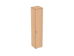Document cabinet, single-door, tall, narrow 400*405*2025 mm ApShD-4