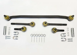 Set of steering trapezium links for VAZ 21214M with twist and fasteners "Champion S10" series OEM 21214-3414010; 2101-3003056; 2