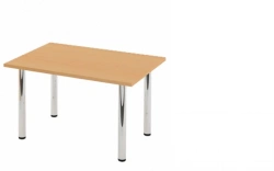 Dining table on supports SOO