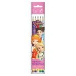 Graphite pencils "VKF" "Tsarevny" TSR-5P-06 Set of graphite pencils round with eraser OPP "Tzarevnya" sharpened TM (HB) 8 ?