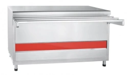 Hot drinks counter PGN-70KM-03 (stainless steel top)