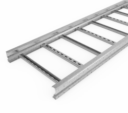 Straight perforated cable rod RPP.700x100x6000