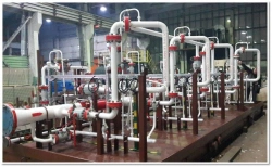 System for measuring quantity and quality indicators of liquid and gaseous products