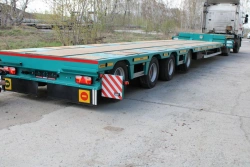 Semitrailer 9854 in modifications 9854-0000040-01, 9854-0000040-02, 9854-0000040-03, 9854- 0000040-04, 9854-0000040-05, 9854-000