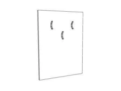 Hanger (panel with hooks), Art. ?01