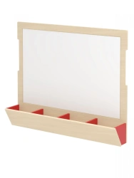 Magnetic marker wall panel / white