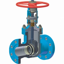 Wedge gate valve