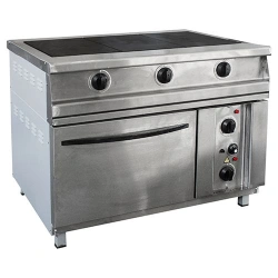 Electric cooker 3 conf. with a grill cabinet PEP-0,51M-DSh-N