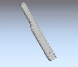 Sliding door opening pillar trim A3BR23-5402172