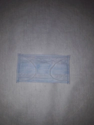 Surgical mask 3-layer disposable, sterile on elastic band